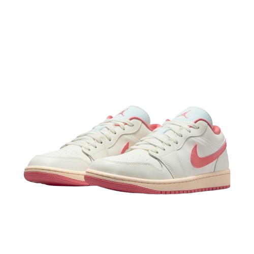 Tênis Nike Air Jordan 1 Low 'Sail & Pink Salt'