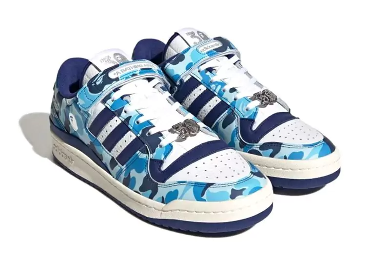 Bape x Forum Low 30th Anniversary Blue