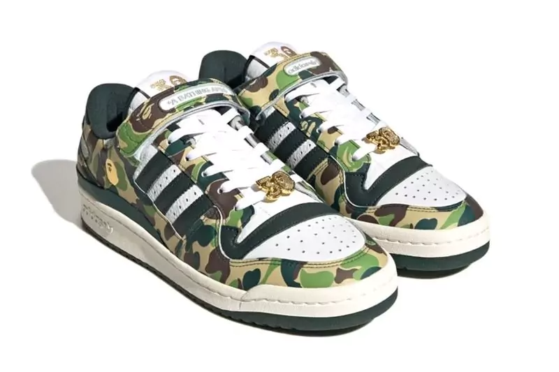 Bape x Forum Low 30th Anniversary Green
